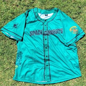 Sugar Land Space Cowboys Harry Potter Night Slytherin Jersey XL